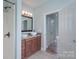 Bathroom with double sinks, and a view of the walk in shower in a nice home at 1750 Williamsburg Dr, Rock Hill, SC 29732