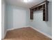Bedroom area with a large closet and unique built-in shelving at 1750 Williamsburg Dr, Rock Hill, SC 29732