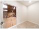Unfinished basement space with exposed ductwork and carpet at 2016 Thatcher Way, Fort Mill, SC 29715
