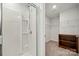Shower and walk-in closet with custom storage at 225 Final Stretch Ln, Clover, SC 29710
