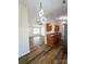 Inviting open-concept layout with sightlines from the kitchen to the spacious living room at 2307 Hope Valley Ln, Charlotte, NC 28213