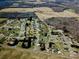 Aerial view of neighborhood and surrounding countryside, highlighting the home's location and community at 2705 Eagle Dr, Lincolnton, NC 28092