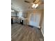 Kitchen showcases plentiful cabinet space and easy access to the outdoor patio at 3121 Strong Box Ln, Gastonia, NC 28052