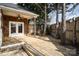 Backyard wooden deck featuring a ceiling fan at 3507 Selway Dr # 14, Indian Trail, NC 28079