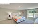 Bright bedroom boasts soft carpet, natural light, and whimsical decor at 3527 Cramer Creek Dr, Gastonia, NC 28056