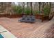 Spacious deck with chairs, perfect for outdoor entertaining and relaxation at 7210 Timber Ridge Dr, Mint Hill, NC 28227