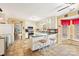 Spacious kitchen with center island and breakfast bar at 7210 Timber Ridge Dr, Mint Hill, NC 28227