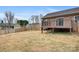 View of a backyard and deck at 4065 Lost Creek Ct, Hickory, NC 28602