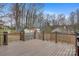 Expansive back deck, perfect for outdoor relaxation and entertainment at 4065 Lost Creek Ct, Hickory, NC 28602