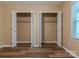 Spacious bedroom closet with plenty of room for storage at 6108 Gold Creek Estate Dr, Hickory, NC 28601