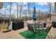 Cozy patio with outdoor furniture, a grill, and a green rug creating an inviting outdoor space at 920 Hunting Ave, Lincolnton, NC 28092