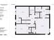 Second floor layout showing bedrooms, bathrooms, laundry room and closets at 9760 Springholm Dr, Charlotte, NC 28278