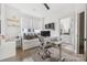 Bright and airy office space with daybed, desk, and ample natural light at 1108 Wesley Terrace Ave, Charlotte, NC 28208