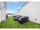 Spacious rooftop terrace with outdoor seating, artificial turf, and open sky view at 1108 Wesley Terrace Ave, Charlotte, NC 28208