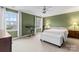 Bedroom features neutral carpet and windows at 1511 35Th Ne Ave, Hickory, NC 28601