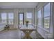 Bright dining area with large windows and an table with seating for four at 19007 Dry Narrows Way, Charlotte, NC 28278
