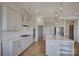 Kitchen featuring an island, quartz countertops, and stainless steel appliances at 19007 Dry Narrows Way, Charlotte, NC 28278