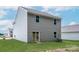 View of the backyard featuring level lawn space and siding at 3270 Maple Ridge Dr, Gastonia, NC 28052