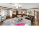 Bright living room featuring hardwood floors and a comfortable seating arrangement at 522 Rock Springs Rd, Lancaster, SC 29720