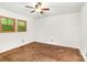 Bedroom with neutral carpet, ceiling fan, and natural light at 1006 Lost Cv, Weddington, NC 28104