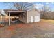 Property includes covered parking, garage and storage building at 1489 Riley St, Albemarle, NC 28001