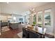 Spacious open-concept living area with a modern kitchen, dining space, and comfortable living room at 3126 Creighton Dr, Charlotte, NC 28205