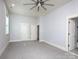 Spacious bedroom with a neutral color scheme, en suite bath and ample closet space, for a serene living experience at 3528 Thunder Rd, Maiden, NC 28650