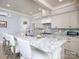 Bright kitchen features granite countertops, stainless steel appliances, and ample cabinet space at 3528 Thunder Rd, Maiden, NC 28650