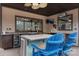 This outdoor kitchen has a bar, beverage cooler, and a tv for entertaining at 406 Third Ne Ave, Conover, NC 28613