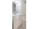 Bright bathroom features a white vanity and a shower-tub combo with white tiling at 417 Baker Street Ext, Rock Hill, SC 29730