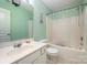 Bright bathroom with shower-tub combination and white vanity at 706 Cherryfield Pl, Rock Hill, SC 29732