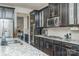 Kitchen featuring granite countertops, stainless steel appliances, and tiled backsplash at 8651 Shadetree St, Huntersville, NC 28078