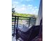 Relaxing balcony view with comfortable seating, offering serene nature and neighborhood vistas at 946 E 8Th St, Charlotte, NC 28204