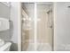 Modern glass shower enclosure with a clean and functional design at 946 E 8Th St, Charlotte, NC 28204