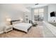 Spacious bedroom with a large window, comfortable seating, and natural light at 946 E 8Th St, Charlotte, NC 28204
