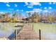 Lakeside view of property with dock at 171 Agnew Rd, Mooresville, NC 28117