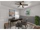 Cozy home office features natural light, classic design, and calm atmosphere at 1888 Usher Rd, Lancaster, SC 29720
