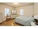 Bedroom with hardwood floors, natural light, and neutral walls at 2125 Shenandoah Ave, Charlotte, NC 28205