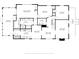 Detailed floor plan illustrating the layout of the house with room dimensions at 2125 Shenandoah Ave, Charlotte, NC 28205