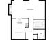 Main floor layout showcasing a living room, kitchen, dining area, foyer, and a water closet at 26017 Misty Way Dr, Fort Mill, SC 29708