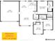Detailed floor plan showcasing the layout of this beautiful home, including a two-car garage at 309 General As Johnston St, Stanley, NC 28164