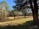 Picturesque view of the expansive backyard featuring mature trees and ample space at 3694 Nc Highway 109 S Hwy, Mount Gilead, NC 27306