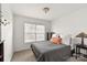 Neutral bedroom features a large window for lots of natural light at 412 Frazier Ave, Charlotte, NC 28216