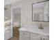 Bright bathroom with new fixtures and a tub and shower combo at 445 Cannon Farm Rd, China Grove, NC 28023