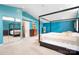 Bright main bedroom featuring ample space, and a mirrored dressing area at 8133 Strawberry Ln, Charlotte, NC 28277