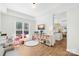 Bright playroom features wood floors, natural light and plenty of space for activities and toys at 146 Allenton Way, Statesville, NC 28677