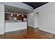 Modern kitchen featuring stainless steel appliances, granite countertops, and a breakfast bar at 2338 Yadkin Ave # 205, Charlotte, NC 28205