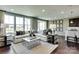 Bright living room featuring large windows and stylish decor at 3542 Rapport Ct # 37, Lancaster, SC 29720