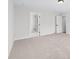 Bright bedroom leading into the bathroom with a glass shower at 3646 46Th Ne Ave, Hickory, NC 28601