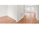 Bright, airy living room showcasing beautiful hardwood floors and a staircase at 3646 46Th Ne Ave, Hickory, NC 28601